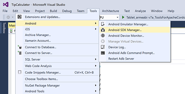Android SDK Manager on Windows