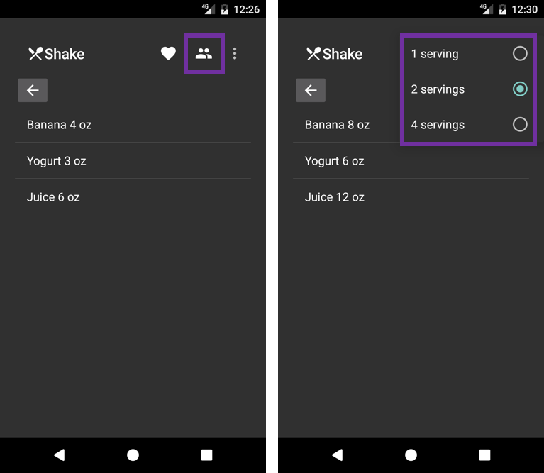Add a checkable submenu