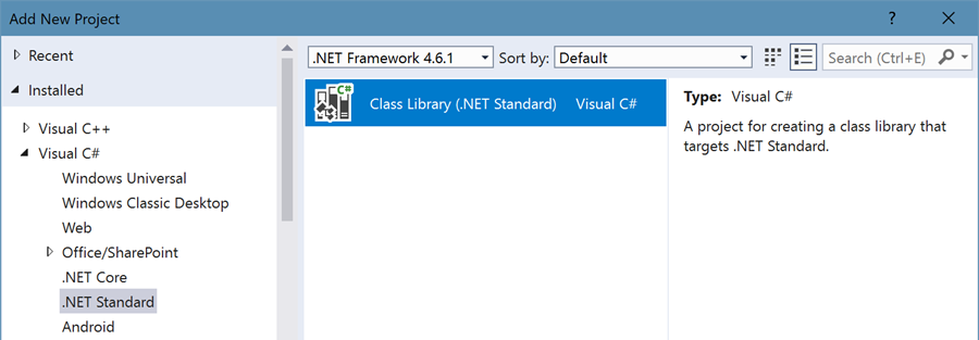 .NET Standard Library