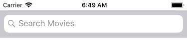 SearchBar in your iOS App